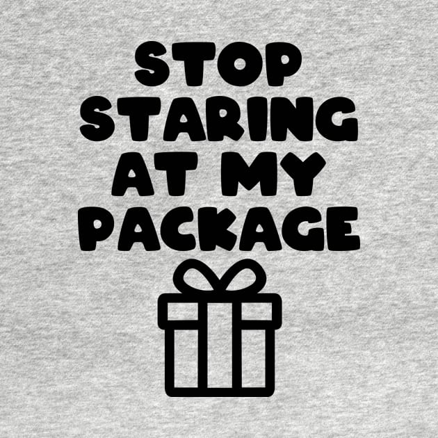 Stop staring at my package by PaletteDesigns